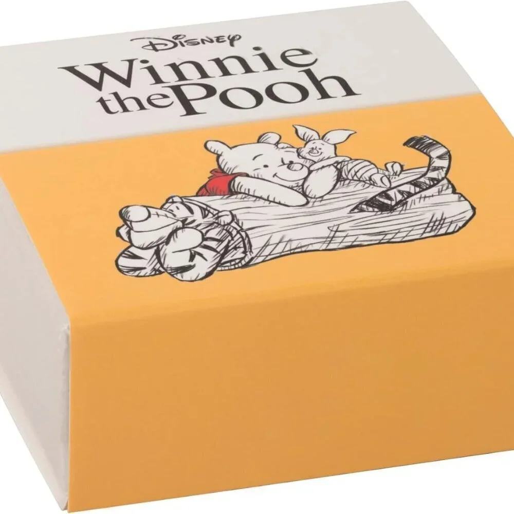 Winnie The Pooh Necklace Gold Flash-Plated 18